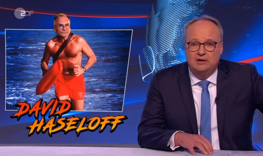 Lebensretter für alle? Kann Reiner Haseloff bei der Wahl in Sachsen-Anhalt seinen Posten, Armin Laschet und die ganze CDU retten, fragte Oliver Welke in der "heute-show".