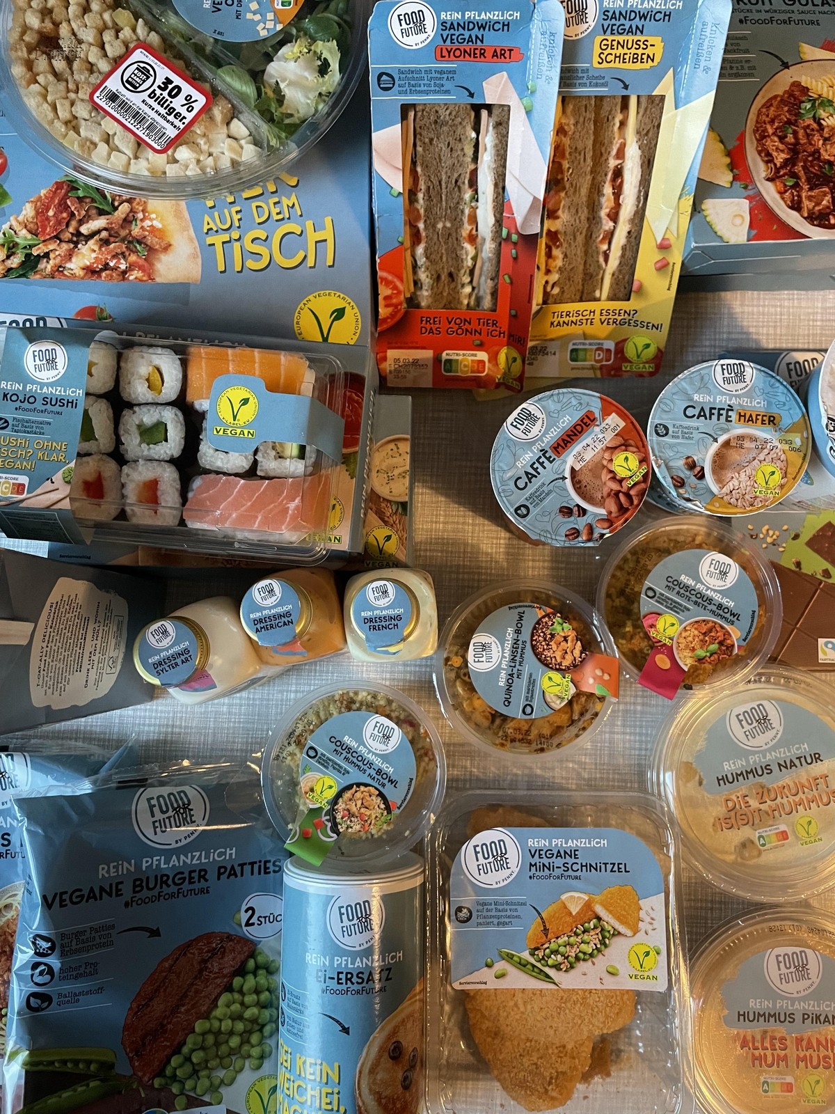Die Auswahl an veganen Produkten ist riesig.