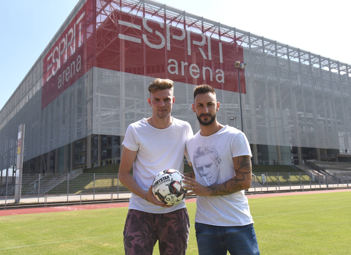 Willkommen zurück in der Bundesliga: Marvin Ducksch und Diego Contento. 