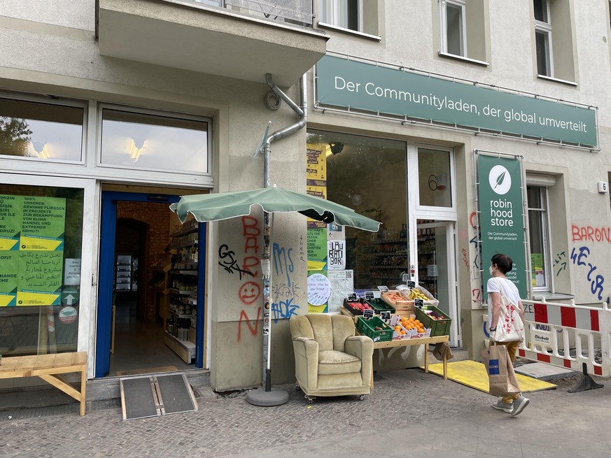 Nun hat die zweite Filiale der Robinhood Stores eröffnet – am Maybachufer in Berlin-Kreuzberg.