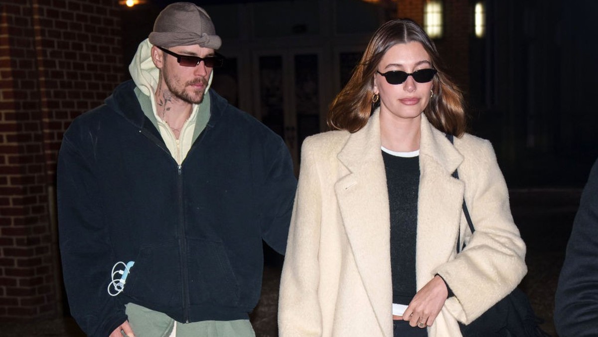 NEW YORK, NY - FEBRUARY 05: Justin Bieber and Hailey Bieber are seen on February 05, 2025 in New York City. (Photo by XNY/Star Max/GC Images)