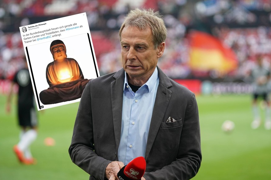 Jürgen Klinsmann ( RTL Fussball Experte ), Fussball - UEFA Europameisterschaft Qualifikation 2020 - Deutschland vs. Estland, Mainz, Opel Arena, 11.06.2019, DFB regulations prohibit any use of photogra ...