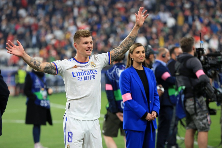 Toni Kroos brach das Interview nach dem Champions-League-Sieg mit Real Madrid am Samstagabend wütend ab. 