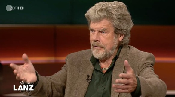 Reinhold Messner sagt, dass viele Menschen in Italien Politikern nicht mehr trauen.