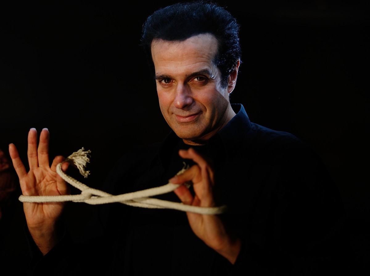 SYDNEY, AUSTRALIA - AUGUST 08: Magician David Copperfield launches his first Australian tour in 10 years, &quot;David Copperfield  An Intimate Evening of Grand Illusion&quot;, at Sheraton On The Park ...