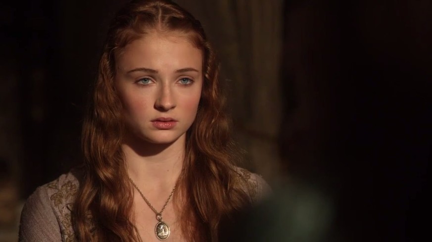 Schon in Staffel eins unglücklich: Sansa.