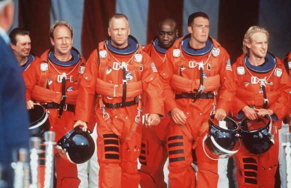 Bruce Willis lässt grüßen: Im Film "Armageddon" wird ein Asteroid mit einer Atombombe gesprengt.