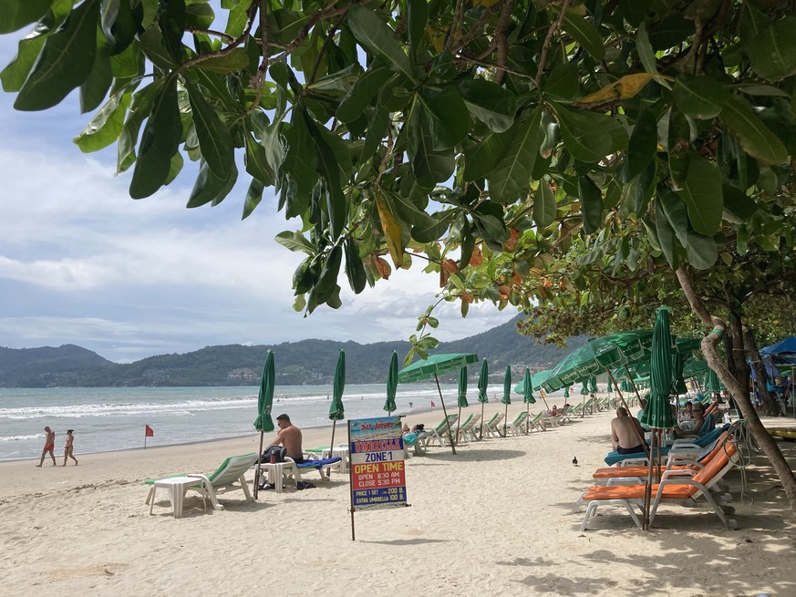 ARCHIV - 06.08.2021, Thailand, Patong: Der ber