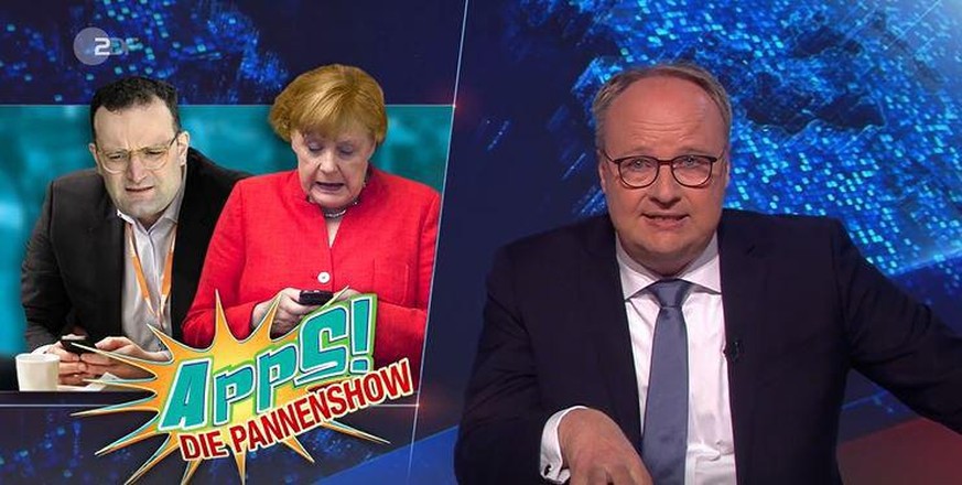 Die Corona-App ist in den Augen der "Heute-Show" ein Debakel.