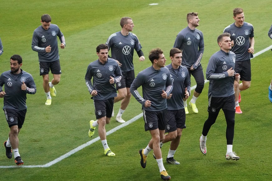 Die DFB-Stars im Training