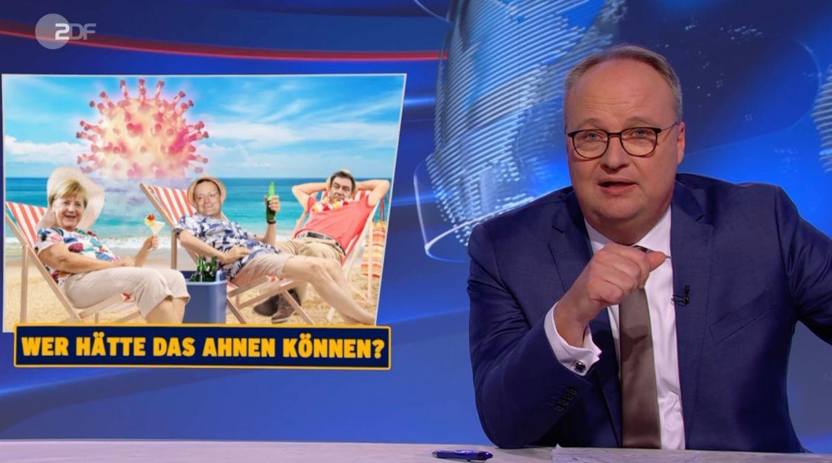"Den Sommer komplett verschlafen!" Die "heute-show" warf der Politik Versagen vor.