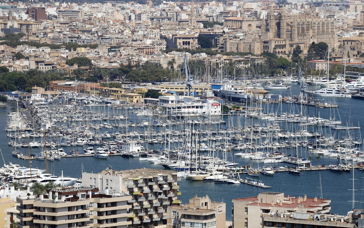 ARCHIV - 07.08.2018, Spanien, Palma: Blick