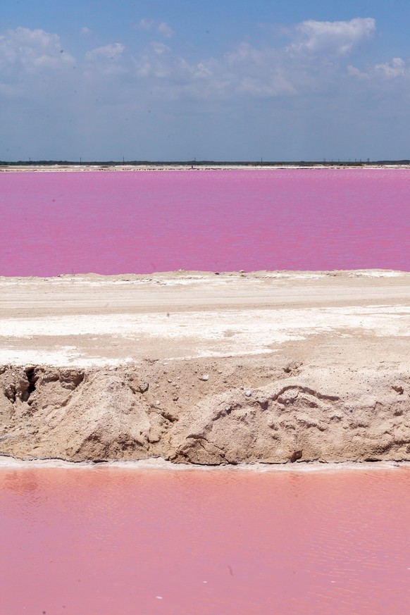 This is a natural reserve that serves as salt production.