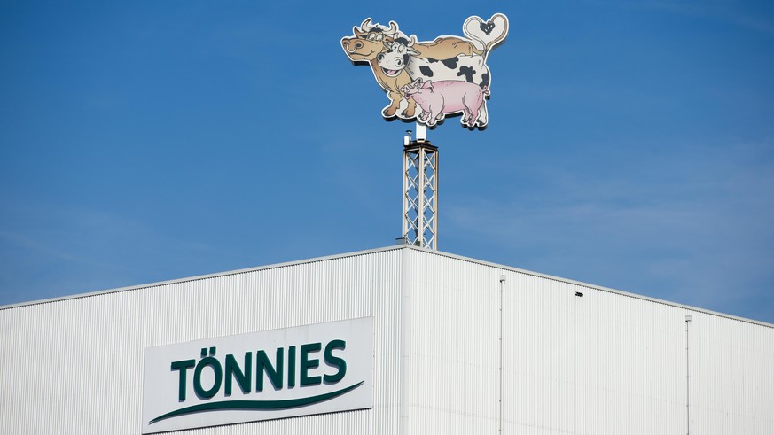 Ein Fabrik der Firma Tönnies.