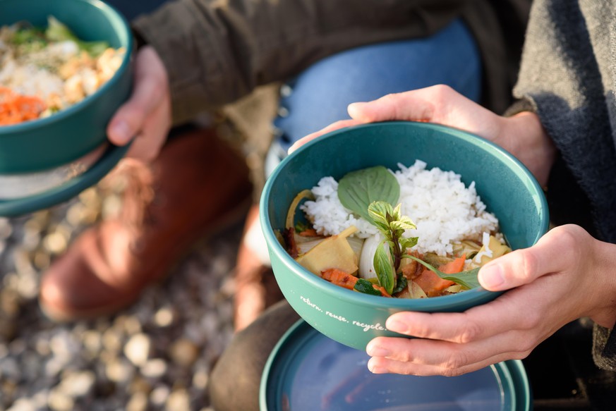 Essen bestellen ohne Plastik? Möglich ist es.