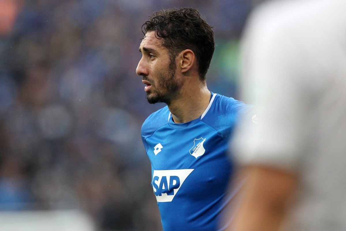 Ishak Belfodil im Trikot der TSG Hoffenheim.
