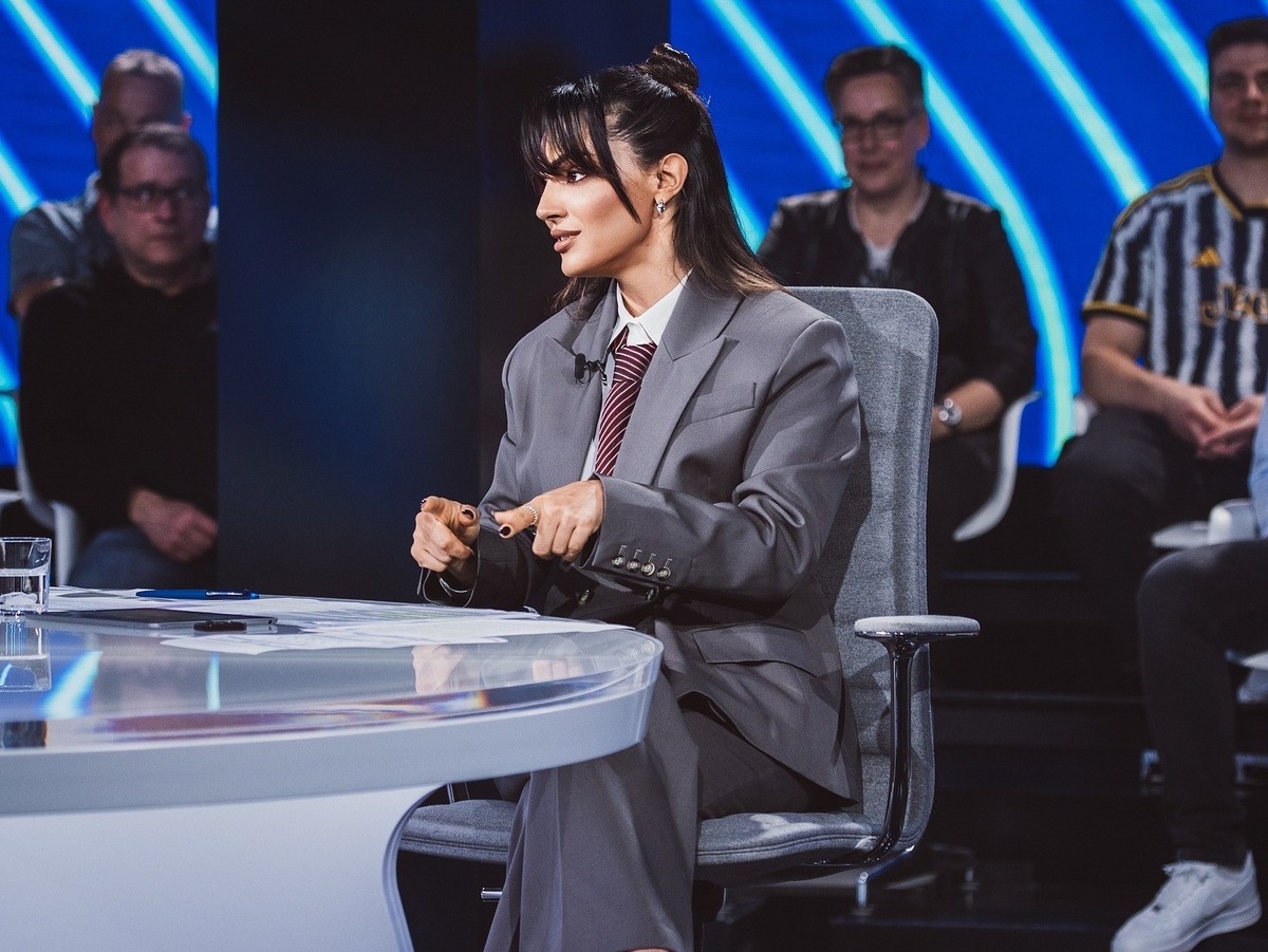 Moderiert beim Schweizer Pay-TV-Sender Blue Sport: Valentina Maceri.