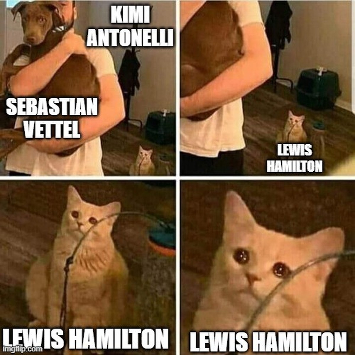 Kimi Antonelli nennt sein großes Vorbild.