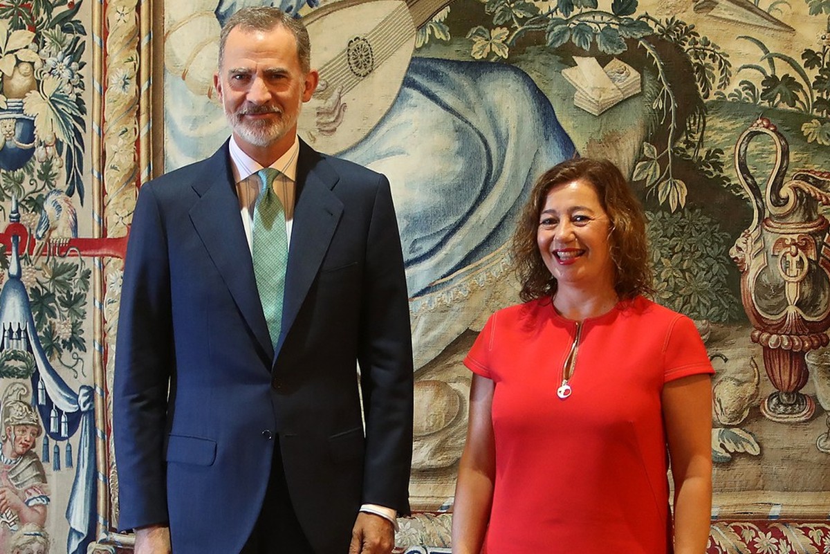 29.07.2022, Spanien, Palma de Mallorca: Felipe VI., K