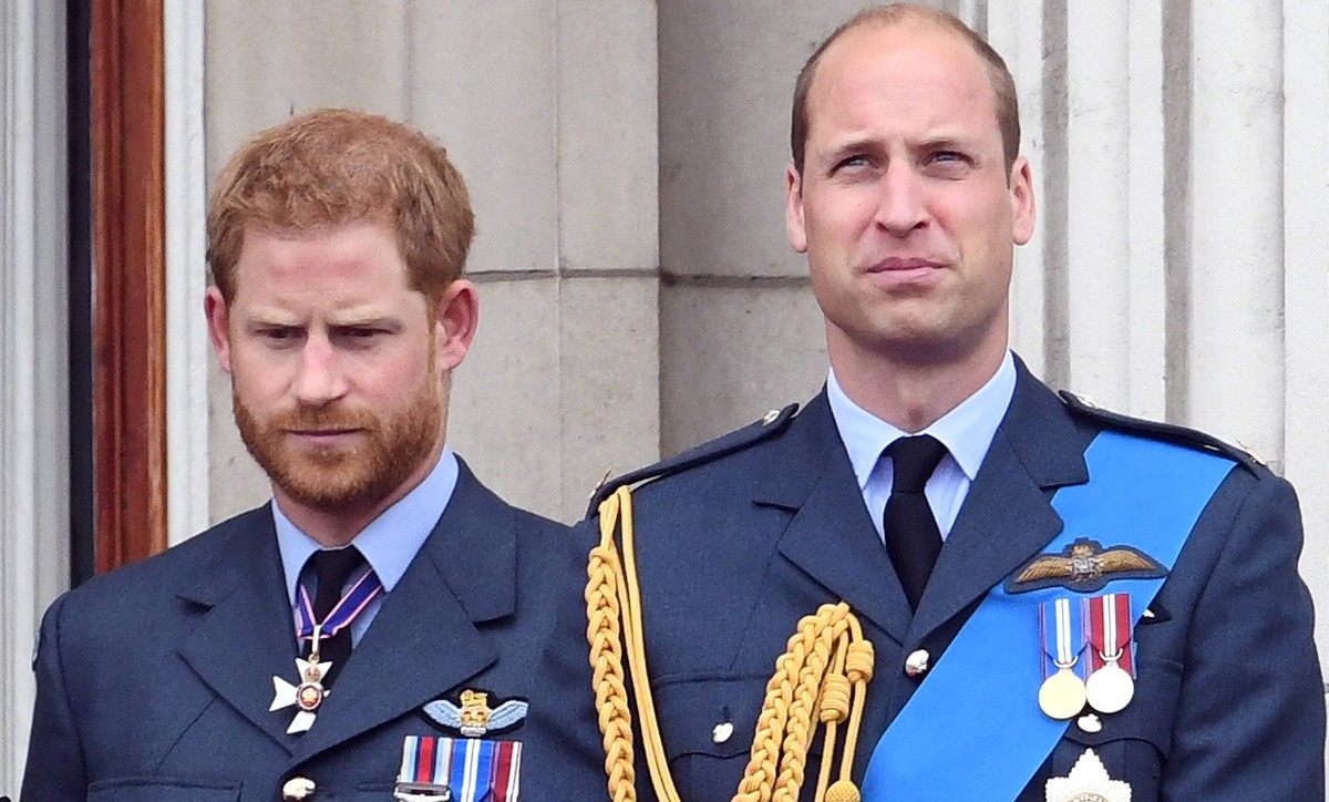 Image Licensed to Parsons Media. 09/01/2023. London, United Kingdom. Prince William and Prince Harry . Image Licensed to Parsons Media. 10/07/2018. London, United Kingdom. 100th Anniversary of the Roy ...
