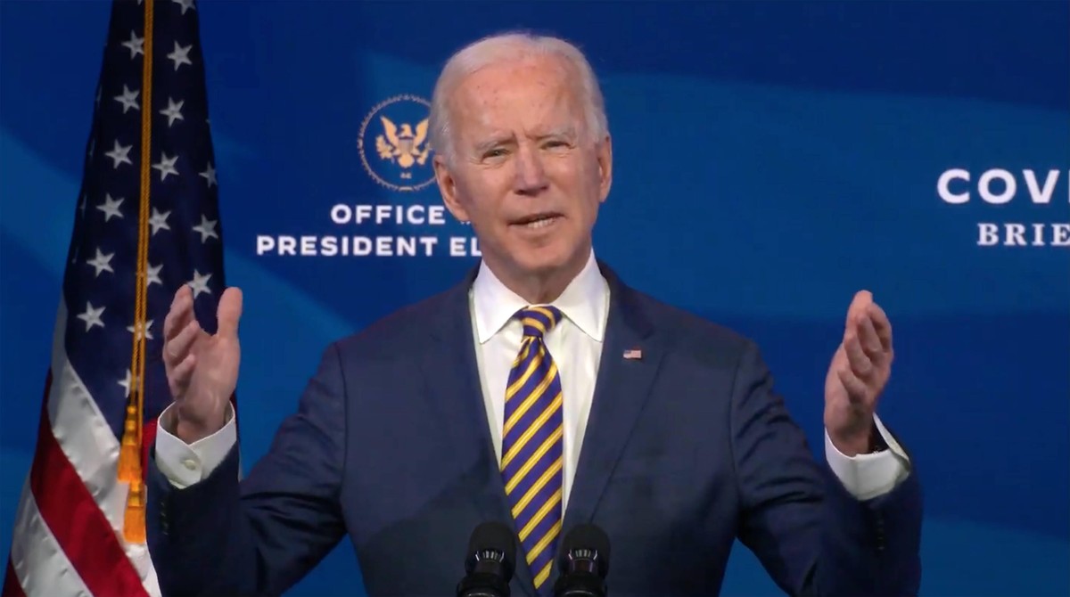 Der Demokrat Joe Biden hat sich gegen Donald Trump durchgesetzt.