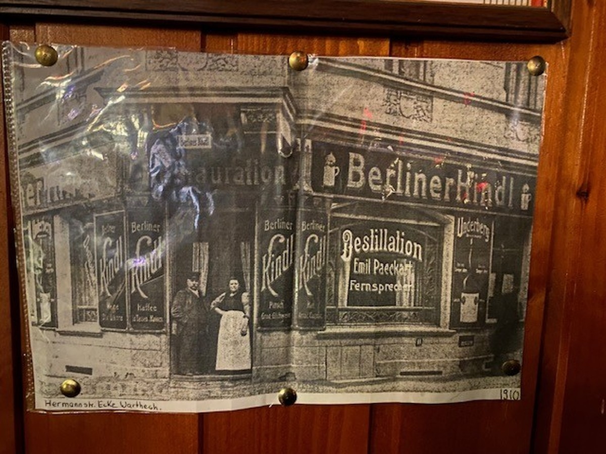 Seit über 100 Jahren existiert die Kneipe.