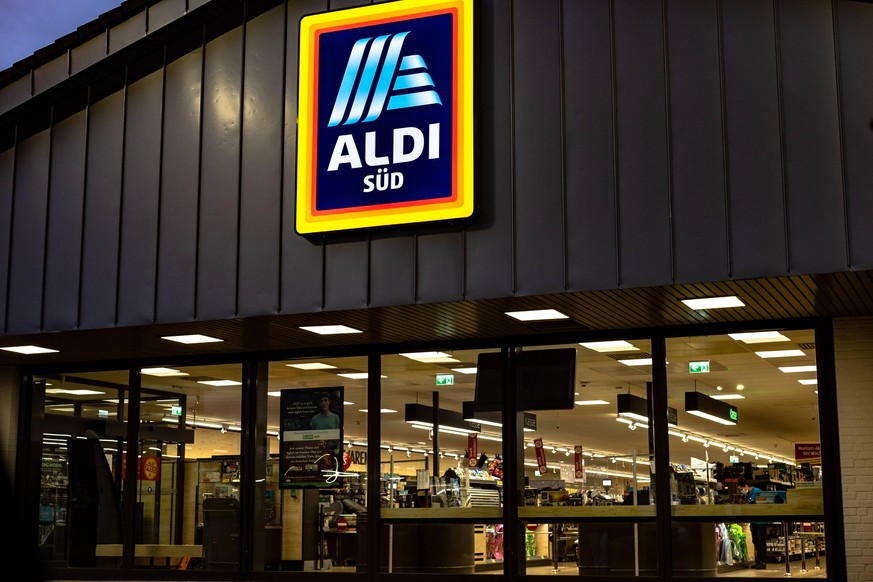 ALDI Supermarkt in Aachen Oberfostbach am 26. August 2021 GERMANY - AACHEN - DAILY