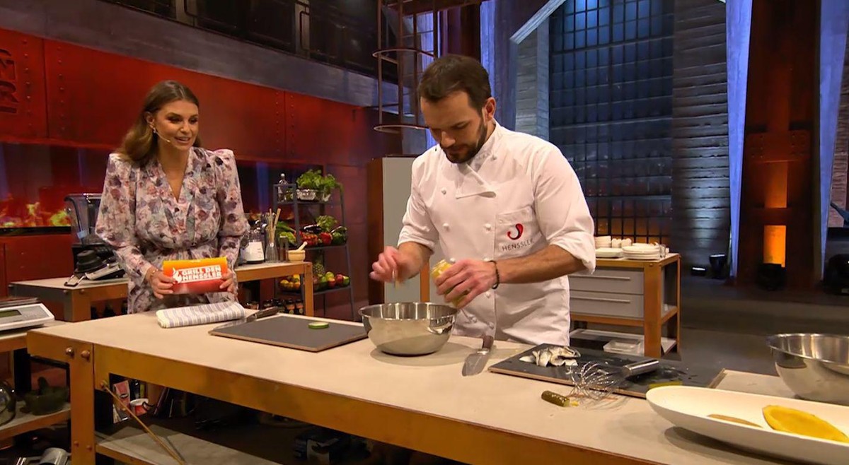 Laura Wontorra stand der Sinn bei &quot;Grill den Henssler&quot; nicht nach Rollmops.