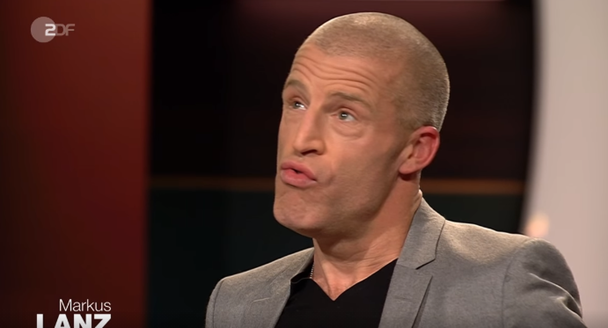 Benjamin von Stuckrad-Barre bei "Markus Lanz".