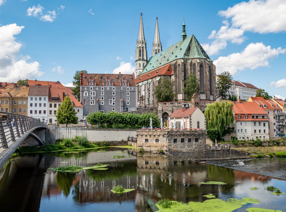 Skyline of Goerlitz in East Saxony