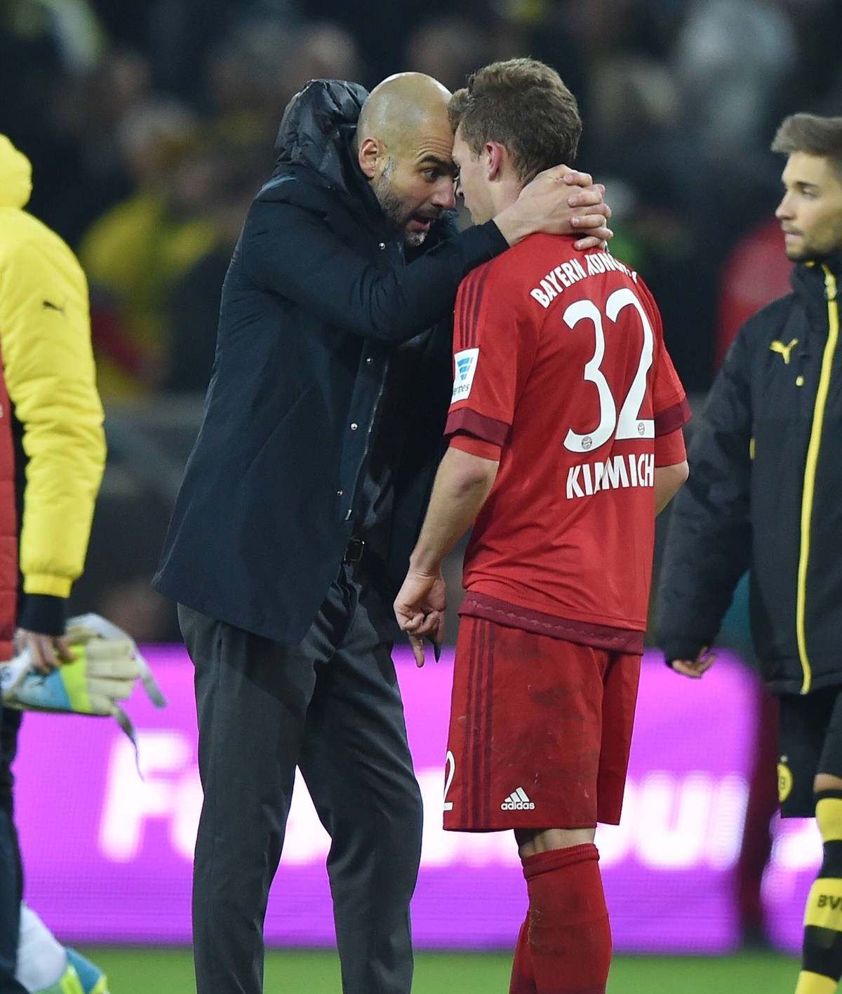 Pep und sein Musterschüler Joshua Kimmich vereint? Eine verlockende Vorstellung.