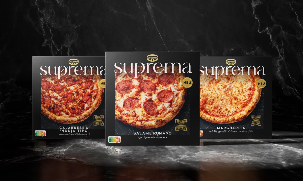 Die neue Pizza wird es in drei verschiedenen Varianten geben.