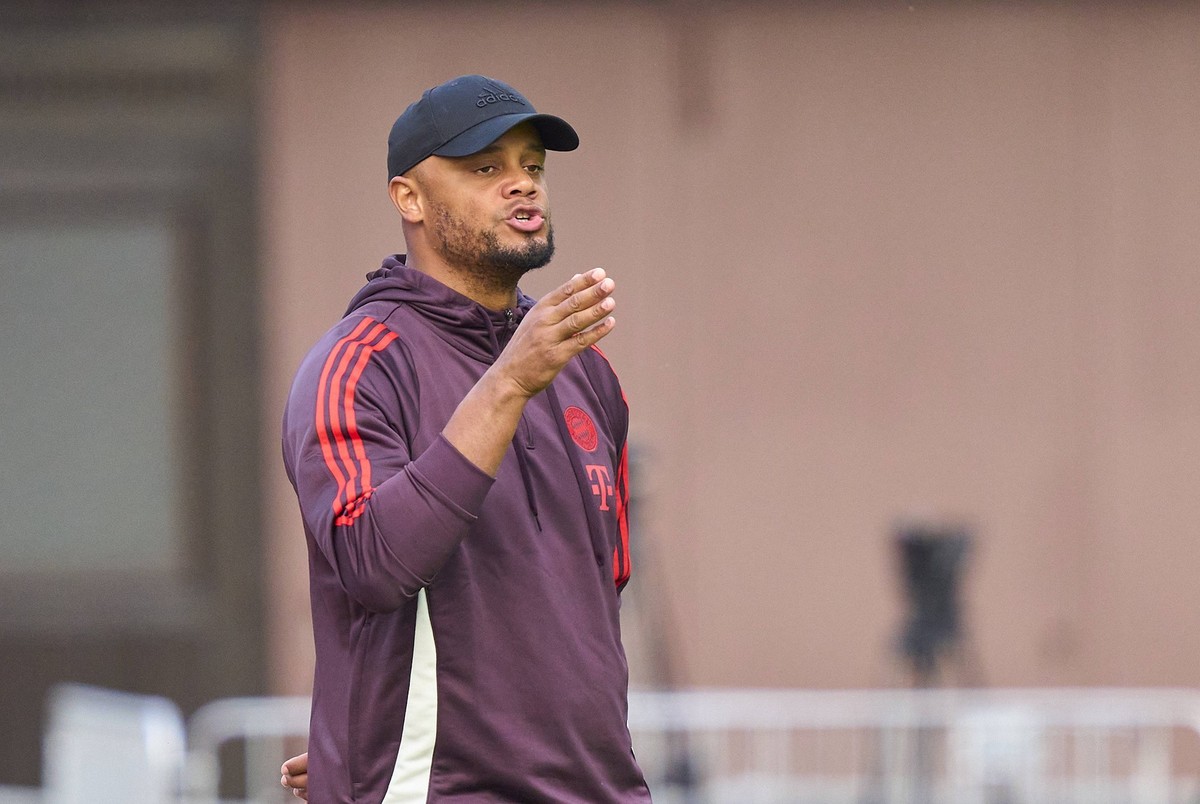 Trainer Vincent Kompany FCB, team manager, headcoach, coach, at the friendly match FC ROTTACH-EGERN - FC BAYERN M
