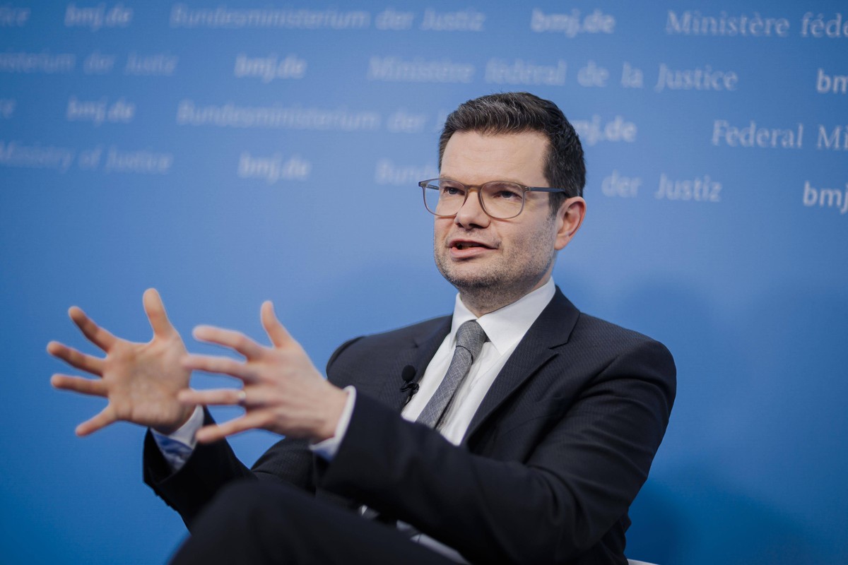 Marco Buschmann FDP, Bundesminister der Justiz. Berlin, 11.02.2022 Berlin Germany *** Marco Buschmann FDP , Federal Minister of Justice Berlin, 11 02 2022 Berlin Germany Copyright: xThomasxTrutschelx