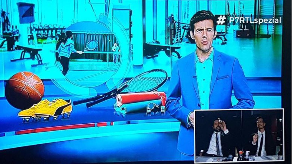 RTL-Moderator Maik Meusers Nachrichten-Spezial wurde von Joko und Klaas einfach abgefilmt und zeitgleich auf ProSieben gesendet.