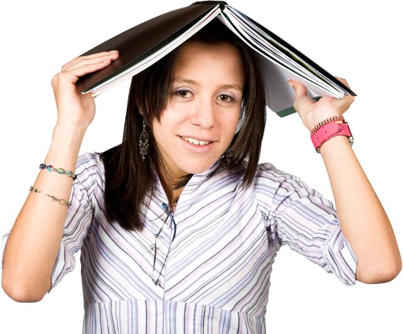 female student with book on head over white BLWX000562 Copyright: xblickwinkel/McPhotox/Andreszx

Female Student With Book ON Head Over White Copyright xblickwinkel McPHOTOx Andreszx