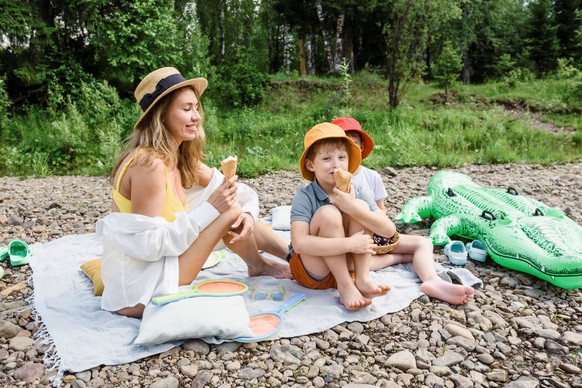 Als Single-Mama kann man den Familienalltag ganz allein gestalten.