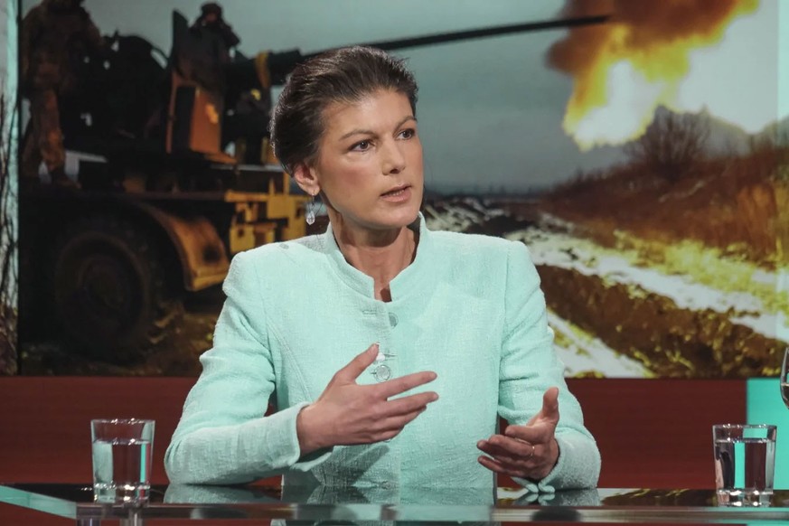 Sahra Wagenknecht sorgte bei "Hart aber fair" für empörte Reaktionen.