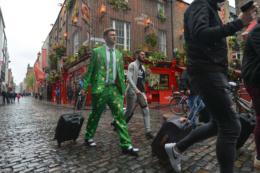 Dublin ist schön, aber leider gibt es kaum noch Iren zu bewundern.
