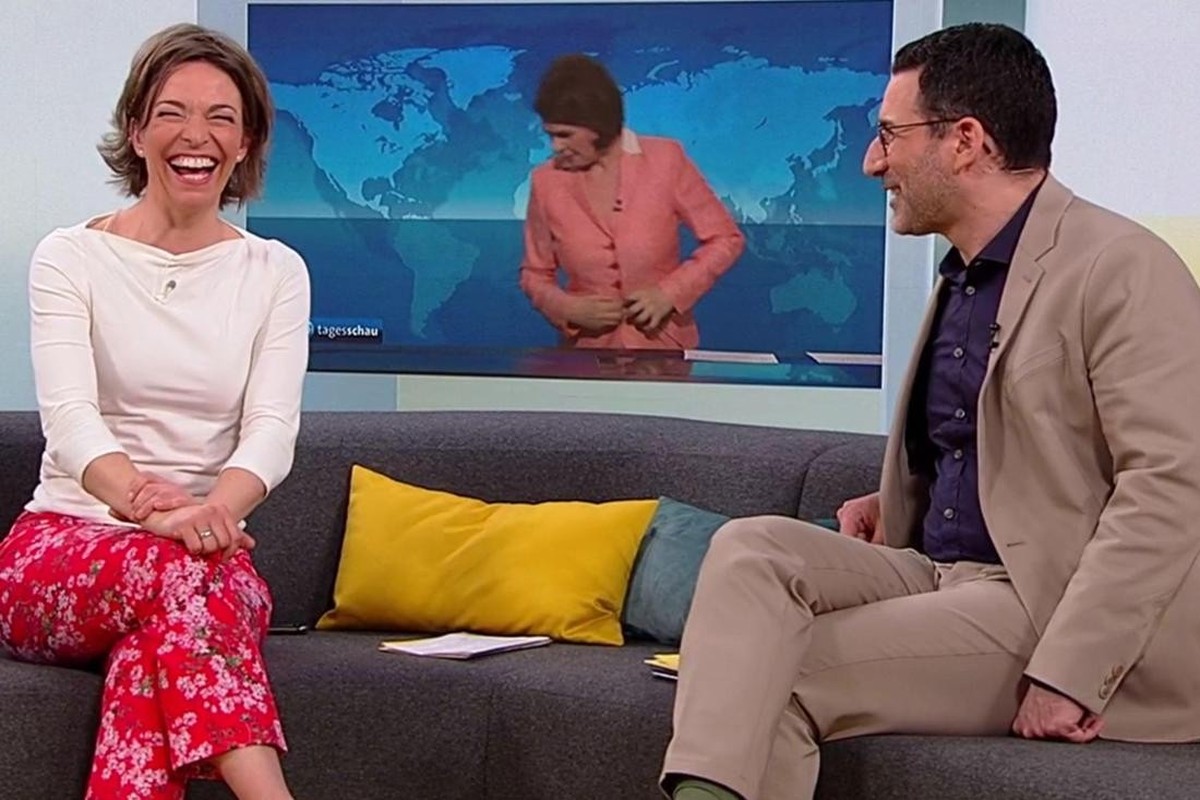 Anna Planken und Till Nassif lassen sich die gute Laune nicht vermiesen.