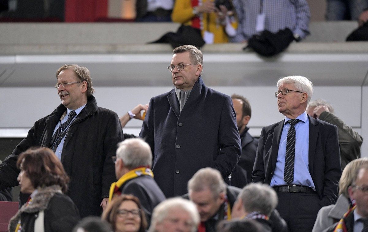 Rainer Koch, Reinhard Grindel und Reinhard Rauball
