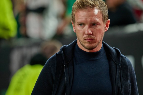 RECORD DATE NOT STATED Seleccion Mexico 2023 Mexico 2-2 Germany Julian Nagelsmann head coach of Germany during the game Mexican national team, Nationalteam Mexico vs Germany, the friendly preparation, ...