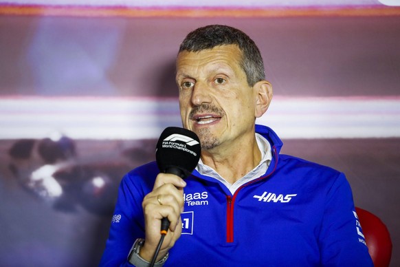 STEINER Guenther ita, Team Principal of Haas F1 team, portrait, team principal press conference, PK, Pressekonferenz during the Formula 1 Heineken Dutch Grand Prix 2022, 15th round of the 2022 FIA For ...