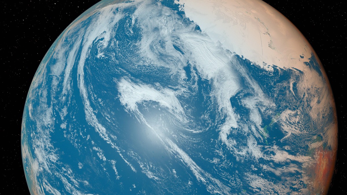 Illustration of the Earth from space Illustration of the Earth from space. PUBLICATIONxINxGERxSUIxHUNxONLY SCIEPRO/SCIENCExPHOTOxLIBRARY F023/5326
