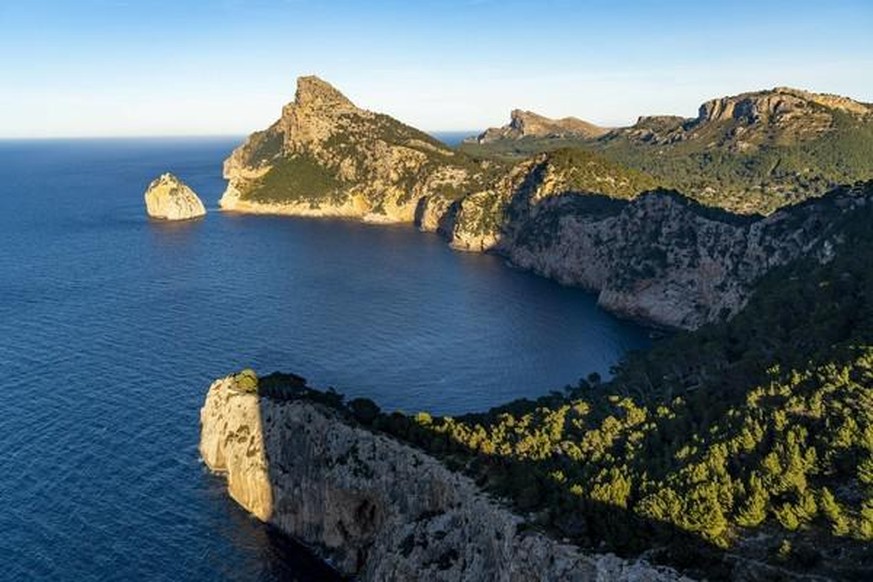 Nordwesten, K�ste Es Colomer, Felsen, Mallorca, Balearen, Spanien, | Verwendung weltweit