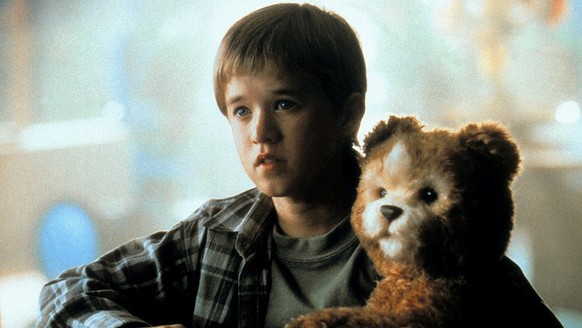 David und sein Begleiter Teddy.