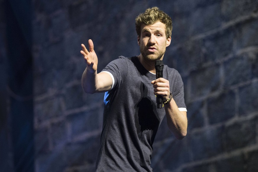 Luke Mockridge mit seinem Programm Lucky Man in der Messehalle. Erfurt, 26.01.2018 *** Luke Mockridge with his program of lucky man in the Messehalle Erfurt 26 01 2018 Foto:xM.xKremerx/xFuturexImage