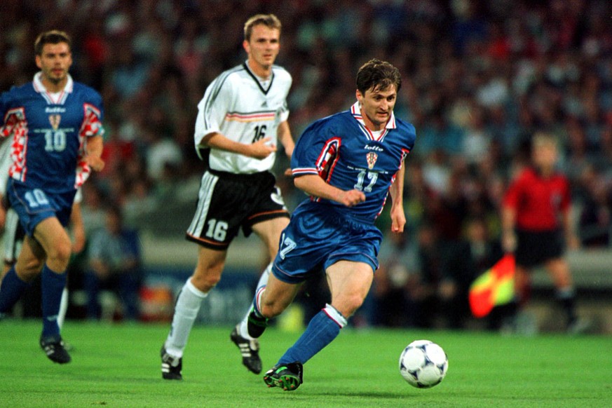 Robert Jarni schoss das 1:0 gegen Deutschland und ebnete den Weg für das WM-Bronze 1998.