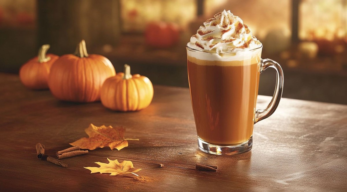 Schmeckt im September schon nach Weihnachten: Pumpkin Spice Latte.