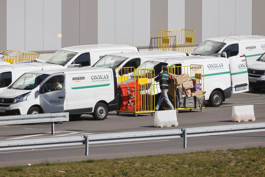 Ein Verteilerzentrum in Duisburg.